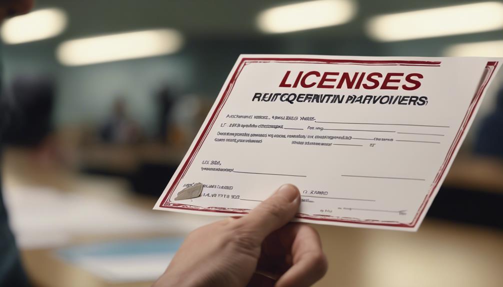 get necessary permits legally