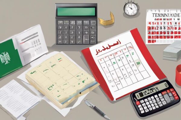 calculate saudi end of service